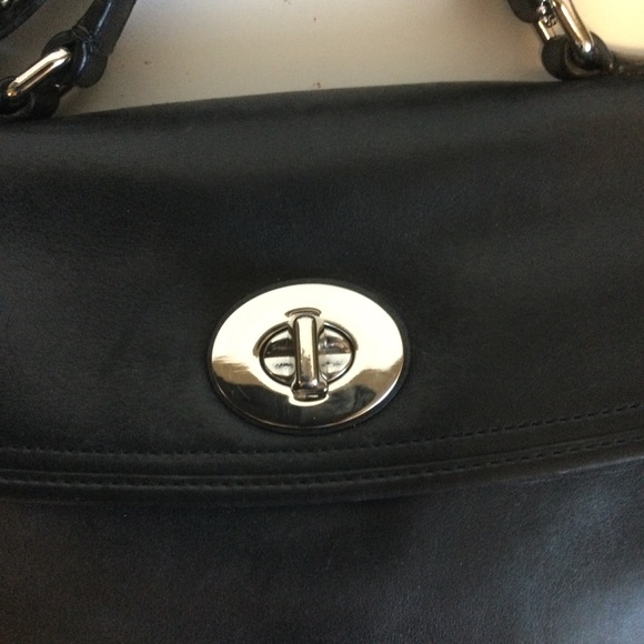 Coach Archive Legacy Black Slim Laptop/Computer Handbag Excellent #23703 - Picture 13 of 14